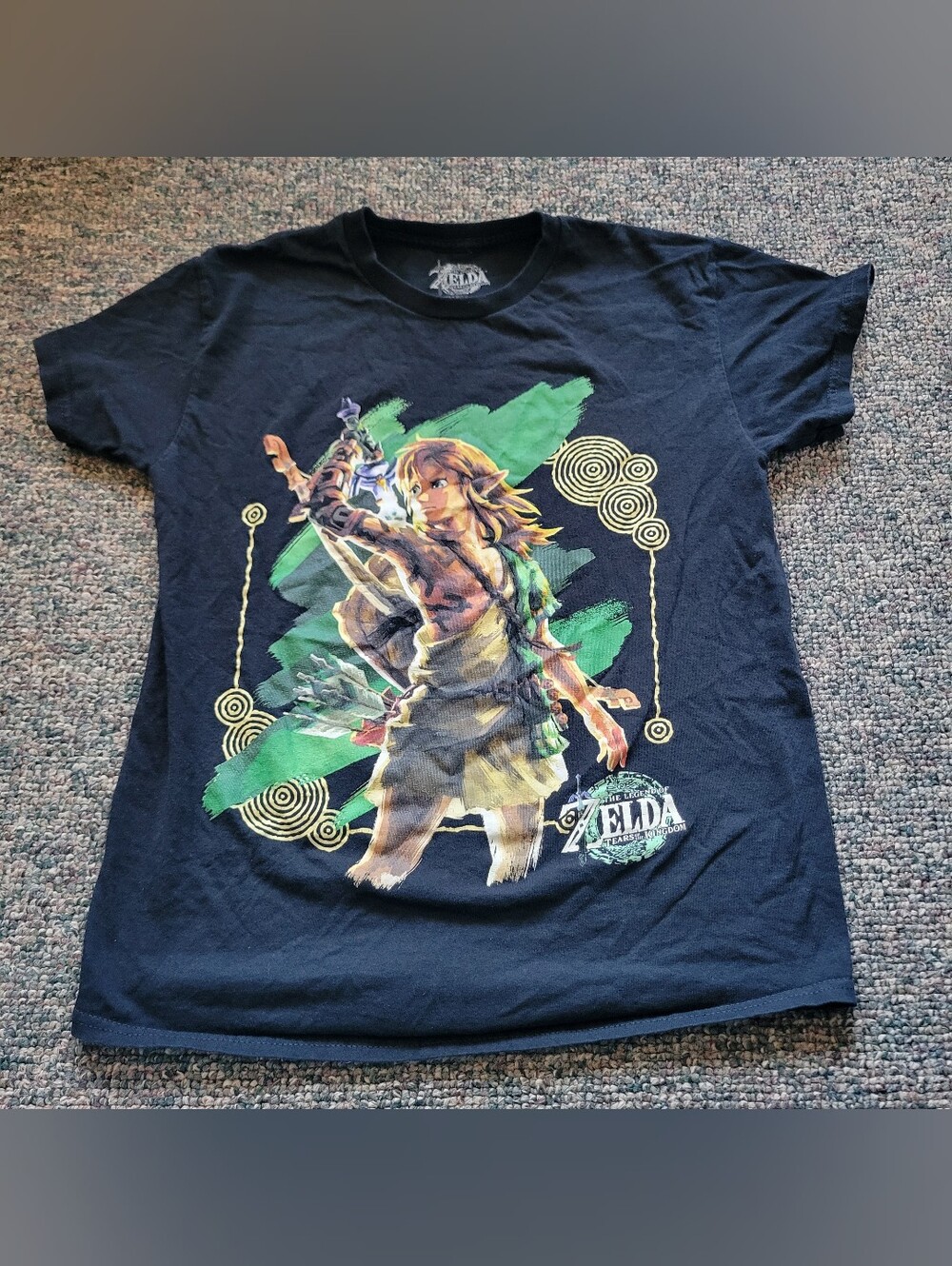 The Legend of Zelda Link Graphic Tee - Black